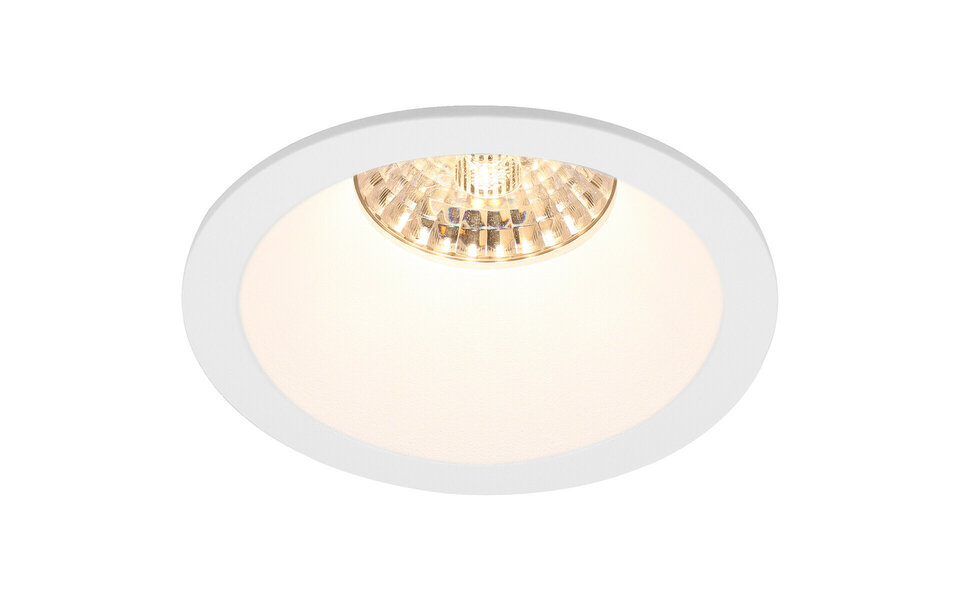 HLW LED Pragmi Pollon Pro 6W LED Spot Set - Dimmable Round White Recessed Spot GU10 Natural White HLW LED Pragmi Pollon Pro 6W LED Spot Set - Dimmable Round White Recessed Spot GU10 Natural White