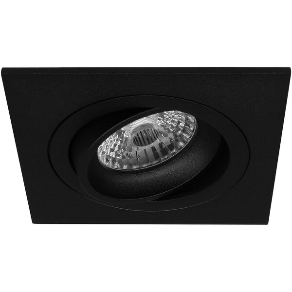 HLW LED Pragmi Borny Pro 6W LED Spot - Dimbaar, Kantelbaar, Mat Zwart Vierkant Inbouwspot HLW LED Pragmi Borny Pro 6W LED Spot - Dimbaar, Kantelbaar, Mat Zwart Vierkant Inbouwspot
