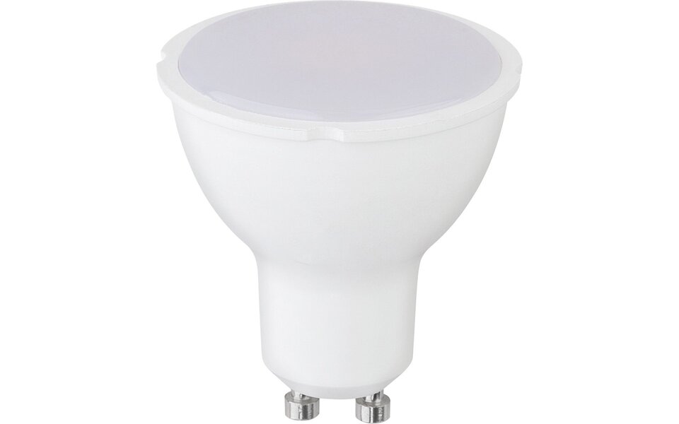 HLW LED Pragmi Borny Pro 6W LED Spot - Dimbare Vierkante Inbouwspot Kantelbaar, Mat Wit