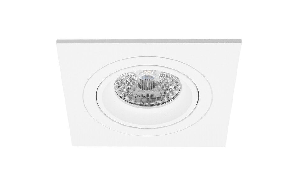 HLW LED LED Spot Set - Tiltable Square White Spot 5W LED Recessed Spotlight GU10