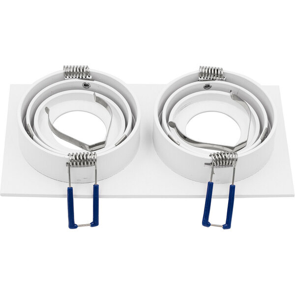 HLW LED 9W LED Spot Set - Kantelbare Dimbare Witte Inbouwspot - Mat Wit Design HLW LED 9W LED Spot Set - Kantelbare Dimbare Witte Inbouwspot - Mat Wit Design