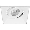 dimbare GU10 LED inbouwspot 4W warmwit 3000K kantelbaar 40 graden compacte ronde spot