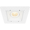 HLW LED LED Spot Set - Dimmable Tiltable Square Recessed Spotlight 4W Matt White