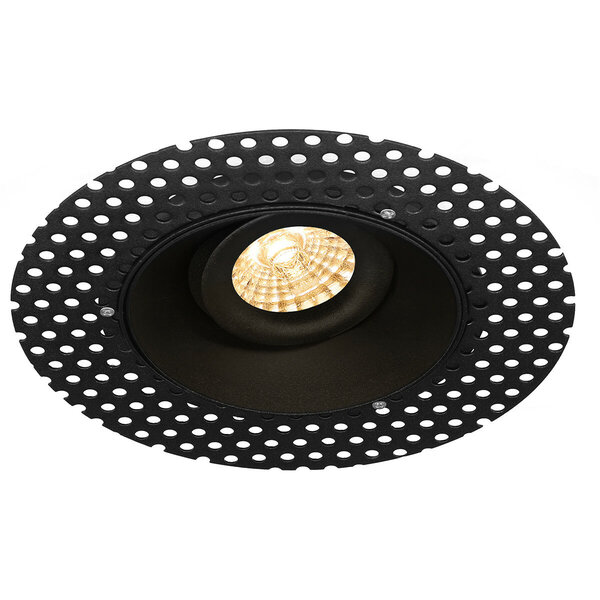 HLW LED 6W LED Spot Set - Dimbare Kantelbare Ronde Inbouwspot Mat Zwart, GU10, Warm Wit HLW LED 6W LED Spot Set - Dimbare Kantelbare Ronde Inbouwspot Mat Zwart, GU10, Warm Wit