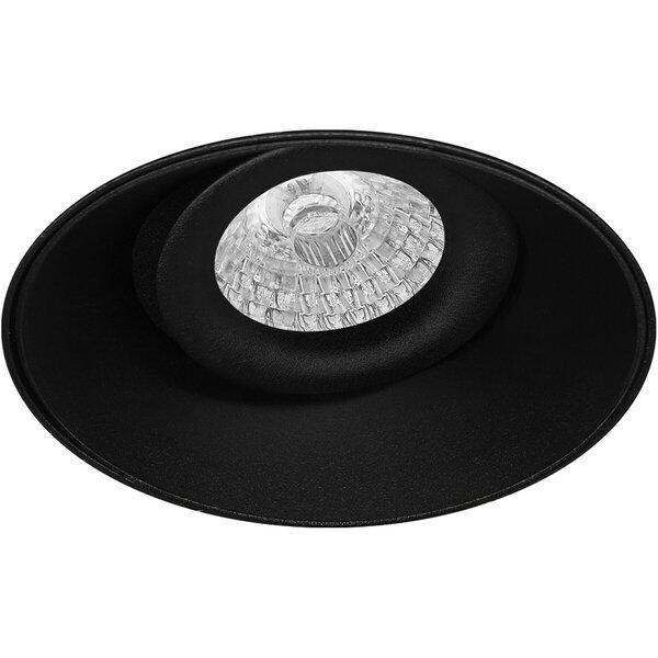 HLW LED Ronde Mat Zwarte Inbouwspot - Kantelbare 5W LED Spot, Energiezuinig & Stijlvol HLW LED Ronde Mat Zwarte Inbouwspot - Kantelbare 5W LED Spot, Energiezuinig & Stijlvol