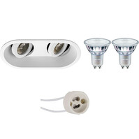 LED Recessed Spotlight Set 9W DimTone 2200–2700K Dimmable GU10