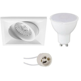 Pragmi Qiundo Pro Dimbare LED inbouwspot 6W 4200K GU10 Pragmi Qiundo Pro Dimbare LED inbouwspot 6W 4200K GU10