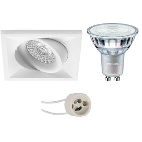 7W Dimbare LED Inbouwspot GU10 Kantelbaar 2200–2700K 7W Dimbare LED Inbouwspot GU10 Kantelbaar 2200–2700K
