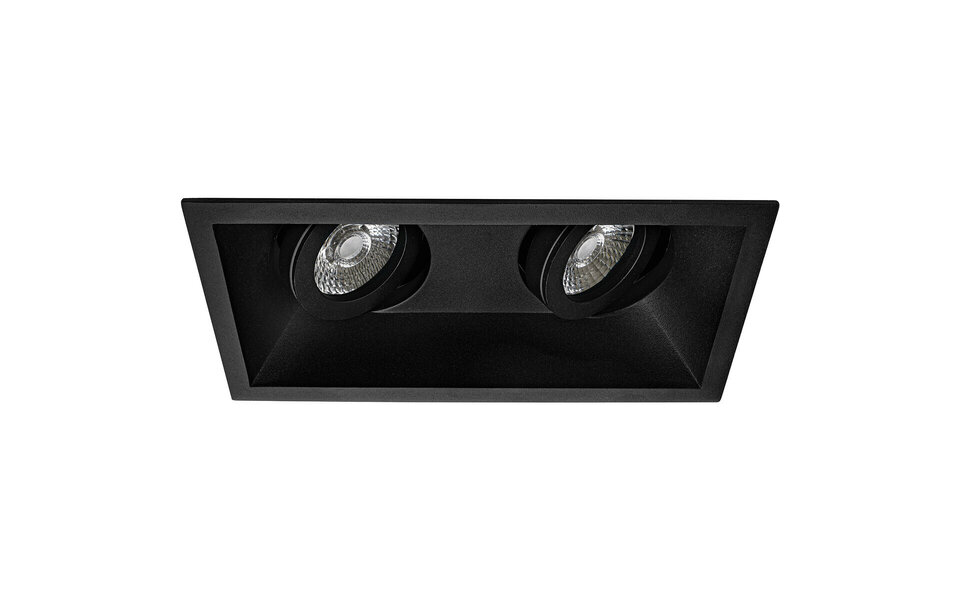 HLW LED LED Spot Set 3W - Tiltable Dimmable Recessed Spotlight Matte Black & White - Pragmi Zano Pro HLW LED LED Spot Set 3W - Tiltable Dimmable Recessed Spotlight Matte Black & White - Pragmi Zano Pro