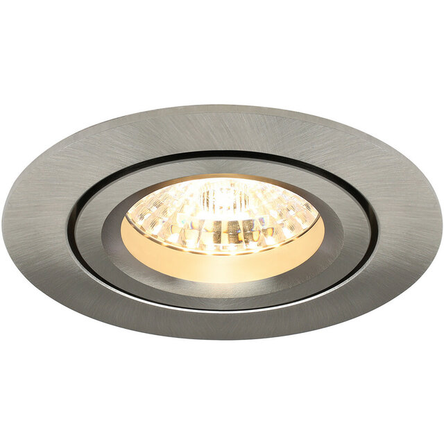HLW LED LED Spot Set 5W - Kantelbare Ronde Inbouwspot met GU10 Fitting, Witte Spot HLW LED LED Spot Set 5W - Kantelbare Ronde Inbouwspot met GU10 Fitting, Witte Spot