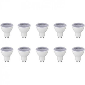 10x GU10 LED Spot 6W 4200K Dimbaar – Natuurlijk Wit 10x GU10 LED Spot 6W 4200K Dimbaar – Natuurlijk Wit
