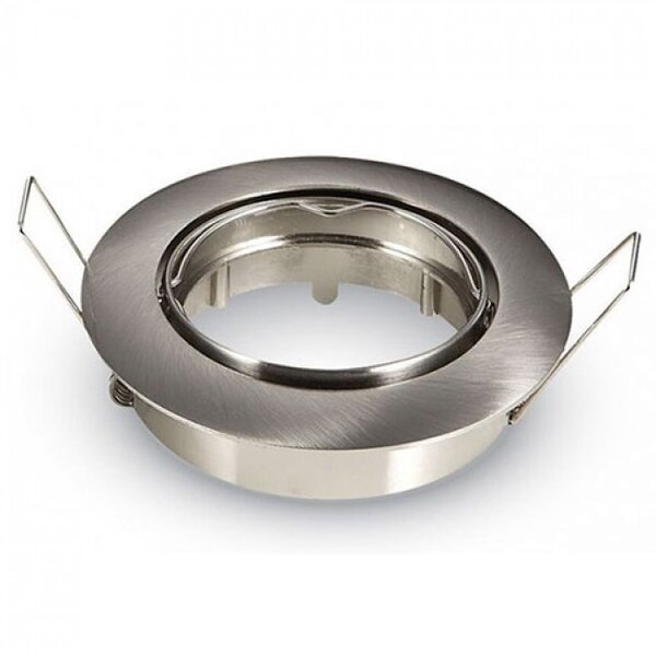 HLW LED 4W LED Spot Set - GU10 Inbouw Rond Mat Chroom - Kantelbare & Dimbare Spot