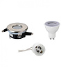 LED Inbouwspot 6W Dimbaar IP65 GU10 3000K Mat Chroom Verlichting per ruimte