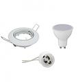 LED Spot Set - 8W Tiltable Round Recessed Spot - White LED Spot GU10 LED Spot Set - 8W Tiltable Round Recessed Spot - White LED Spot GU10