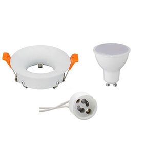 LED inbouwspot set GU10 4W 4200K - wit, 320 lm LED inbouwspot set GU10 4W 4200K - wit, 320 lm
