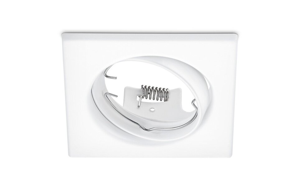 HLW LED Philips CorePro 4W LED Spot - Kantelbare Vierkante Inbouwspot Mat Wit HLW LED Philips CorePro 4W LED Spot - Kantelbare Vierkante Inbouwspot Mat Wit