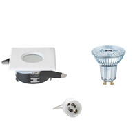 LED Spotlight Set 3.4W - Dimmable Square Recessed Spotlight IP65