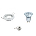 LED Spot Set 4W - Kantelbare Ronde Inbouwspot, Dimbaar, Witte LED Lamp LED Spot Set 4W - Kantelbare Ronde Inbouwspot, Dimbaar, Witte LED Lamp