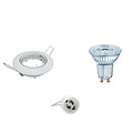 LED Spot Set 5W - Kantelbare Dimbare Inbouwspot Ronde Witte Spot
