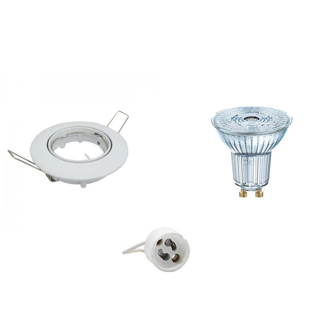 Dimbare LED inbouwspot GU10 4,5W 4000K 350lm kantelbaar Lichtbronnen