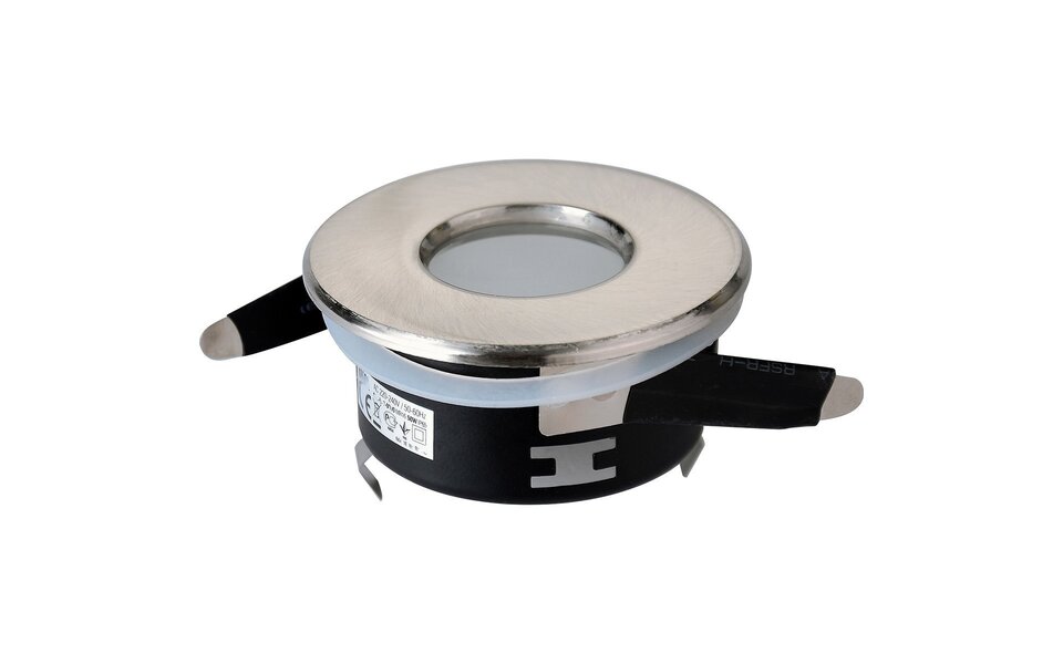 HLW LED LED Spot Set 5W Dimbaar - Waterdichte Ronde Inbouwspot Mat Chroom IP65