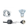LED Spot 4,5W Dimbaar GU10 Chroom - Kantelbaar 4000K LED Spot 4,5W Dimbaar GU10 Chroom - Kantelbaar 4000K