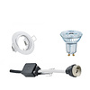 LED Inbouwspot 5W Dimbaar Kantelbaar GU10 Mat Wit 4000K LED Inbouwspot 5W Dimbaar Kantelbaar GU10 Mat Wit 4000K
