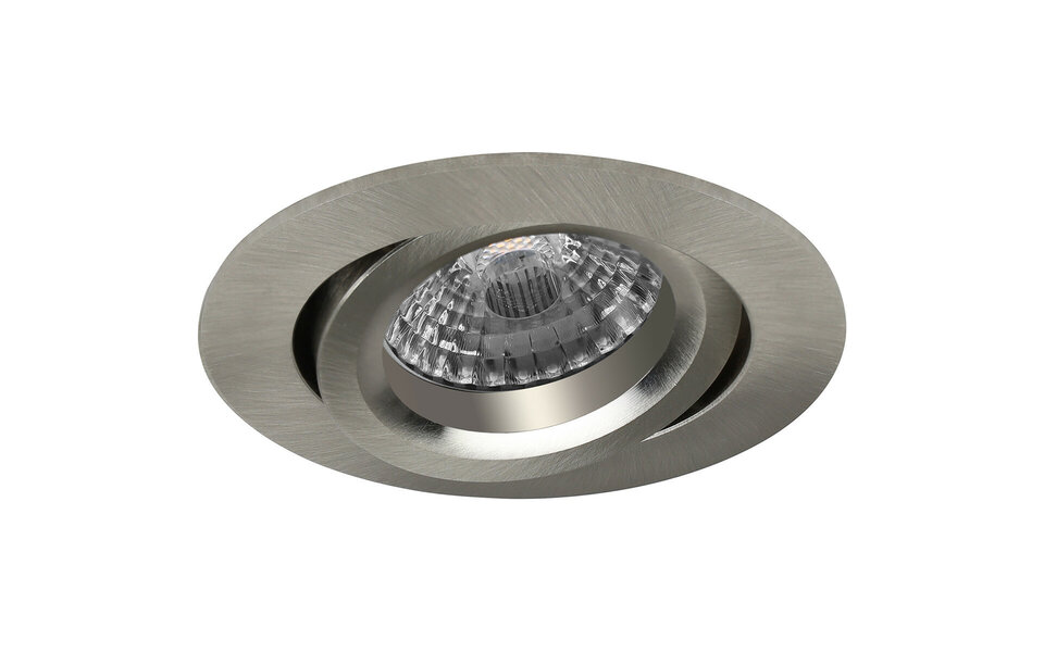 HLW LED LED Spotlight Set 4W - Dimmable Tiltable Round Recessed Spotlight - White LED Spotlight GU10