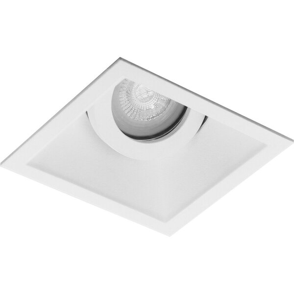 HLW LED LED Spot Set 4W - Kantelbare Witte Vierkante Inbouwspot met GU10 Fitting HLW LED LED Spot Set 4W - Kantelbare Witte Vierkante Inbouwspot met GU10 Fitting