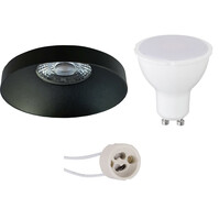 Pragmi Vrito Pro 4W GU10 LED recessed spotlight matte black 4200K