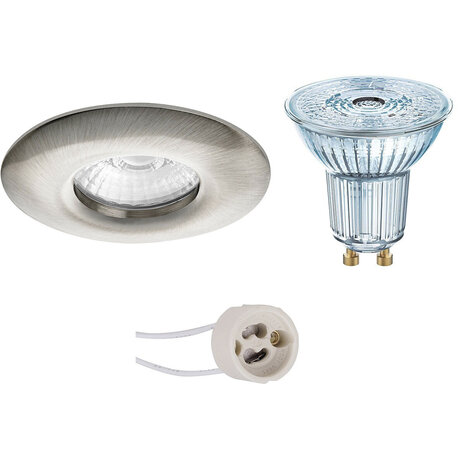 LED Spot Set - Dimbare 5W Inbouwspot Ronde IP65 Witte Spot GU10 LED Spot Set - Dimbare 5W Inbouwspot Ronde IP65 Witte Spot GU10