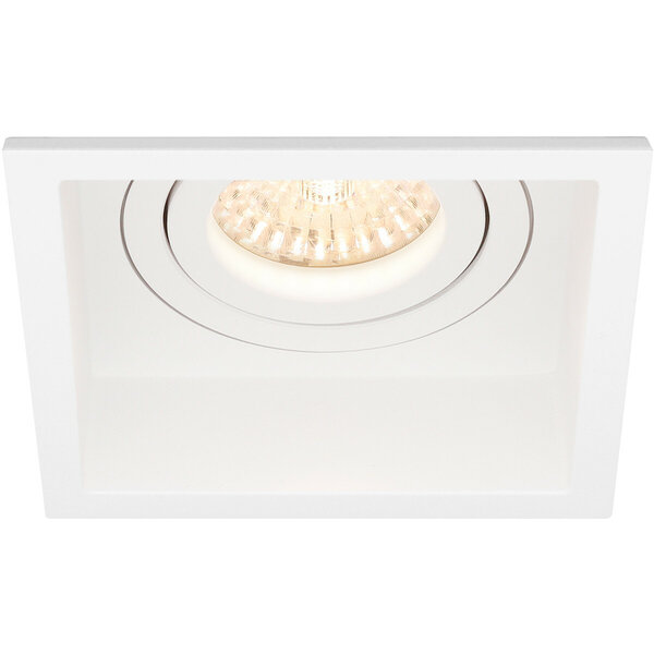 HLW LED LED Spot Set 5W - Dimbare Vierkante Inbouwspot Kantelbaar Mat Wit HLW LED LED Spot Set 5W - Dimbare Vierkante Inbouwspot Kantelbaar Mat Wit