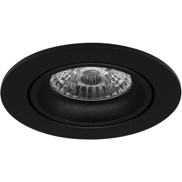 HLW LED LED Spot Set Mat Zwart - 4W Dimbare Kantelbare Ronde Inbouwspot Ø82mm HLW LED LED Spot Set Mat Zwart - 4W Dimbare Kantelbare Ronde Inbouwspot Ø82mm