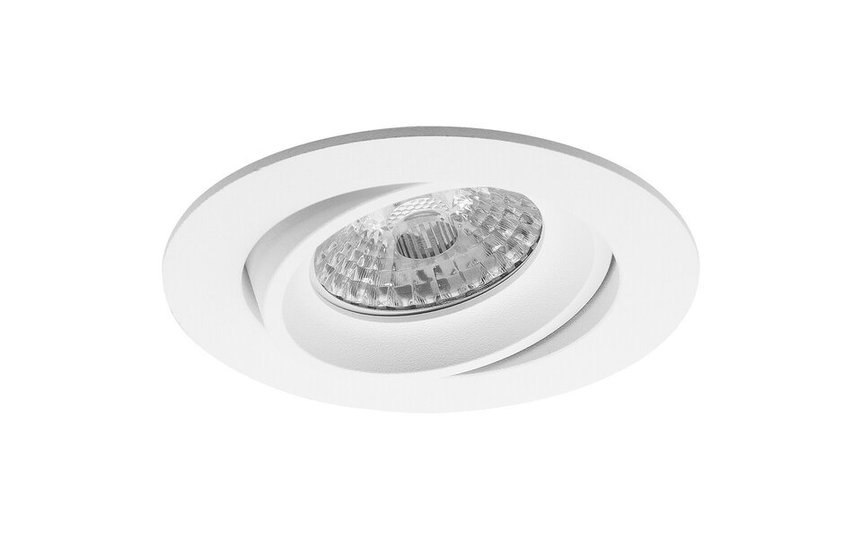 HLW LED 6W LED Spot Set - Kantelbare Ronde Inbouwspot - Mat Wit - GU10 Fitting