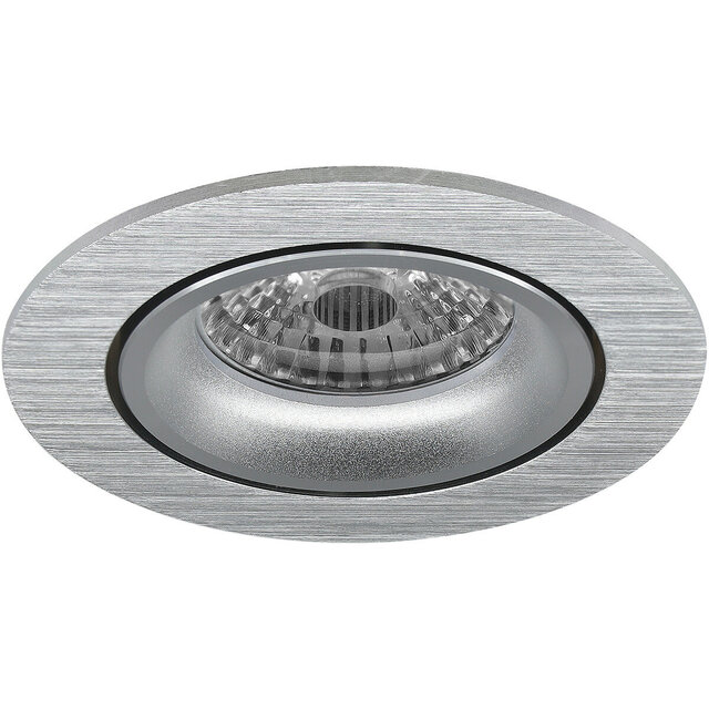 HLW LED LED Spot Set 6W - Tiltable Round White Recessed Spotlight with GU10 Fitting