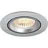 HLW LED LED Spot Set 6W - Tiltable Round White Recessed Spotlight with GU10 Fitting