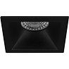 Mat zwarte GU10 LED-spot 4W met 4200K neutraal wit licht en 320 lumen lichtopbrengst