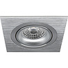 HLW LED LED Spot Set 4W - Kantelbare Vierkante Inbouwspot Mat Zilver, Natuurlijk Wit 4200K