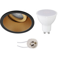 Pragmi Zano Pro LED recessed spotlight GU10 4W 6400K tiltable