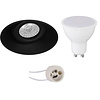 LED Spot 6W Trimless Mat Zwart 6400K GU10 LED Spot 6W Trimless Mat Zwart 6400K GU10