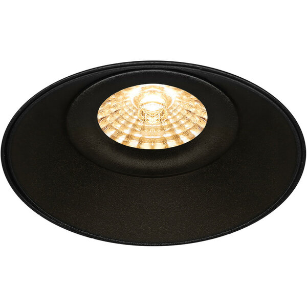 HLW LED LED Spot Set 8W - Kantelbare Ronde Inbouwspot Mat Zwart - Warm Wit 3000K GU10 HLW LED LED Spot Set 8W - Kantelbare Ronde Inbouwspot Mat Zwart - Warm Wit 3000K GU10