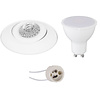 LED Inbouwspot 6W GU10 4200K Kantelbaar Trimless LED Inbouwspot 6W GU10 4200K Kantelbaar Trimless