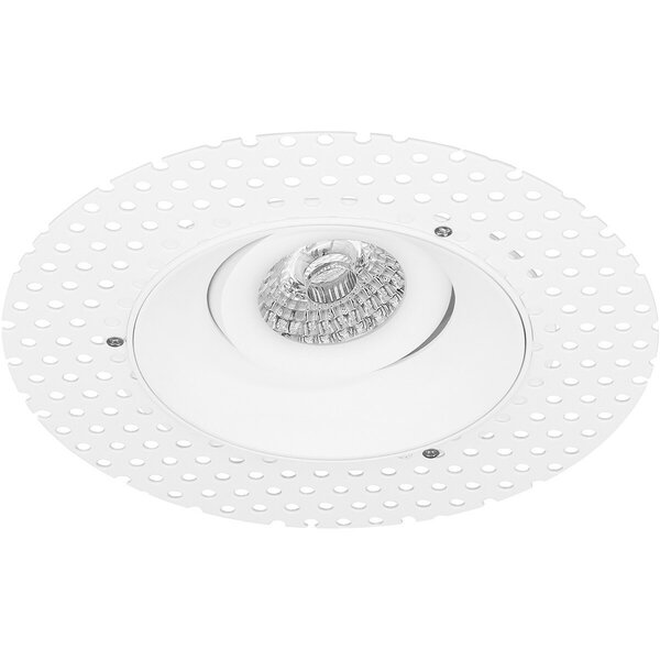 HLW LED LED Spot Set 8W - Kantelbare Ronde Inbouwspot Mat Wit, Warm Wit 3000K, GU10 HLW LED LED Spot Set 8W - Kantelbare Ronde Inbouwspot Mat Wit, Warm Wit 3000K, GU10