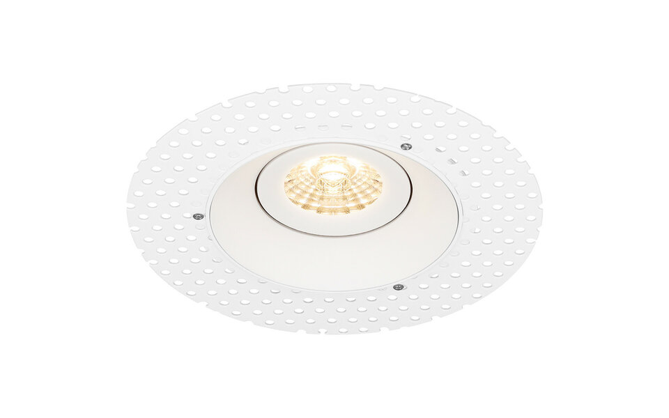 HLW LED Dimbare 4W LED Spot Set - Kantelbare Ronde Inbouwspot Mat Wit, GU10