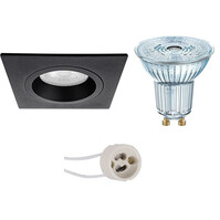 Dimmable LED recessed spotlight GU10 3.4W 3000K matte white