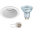LED Spot Set - 4W Dimbare Inbouwspot Ronde Witte Spot GU10 Fitting