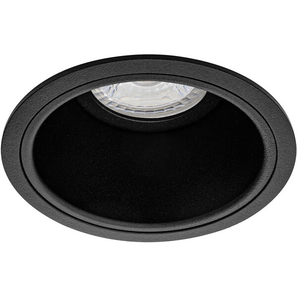 HLW LED LED Spot Set 4W - Mat Zwarte Inbouwspot Ronde Spot Warm Wit 3000K HLW LED LED Spot Set 4W - Mat Zwarte Inbouwspot Ronde Spot Warm Wit 3000K