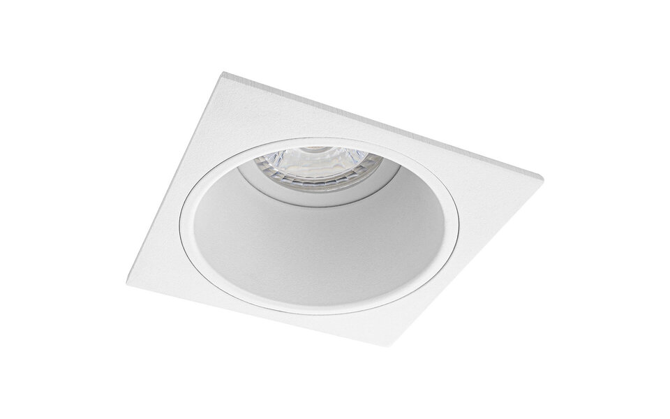 HLW LED LED Spot Set - Pragmi Minko Pro Vierkante Inbouwspot Mat Wit 4W LED