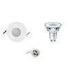 Waterdichte LED inbouwspot GU10 IP65 3,5W 4000K Verlichting per ruimte