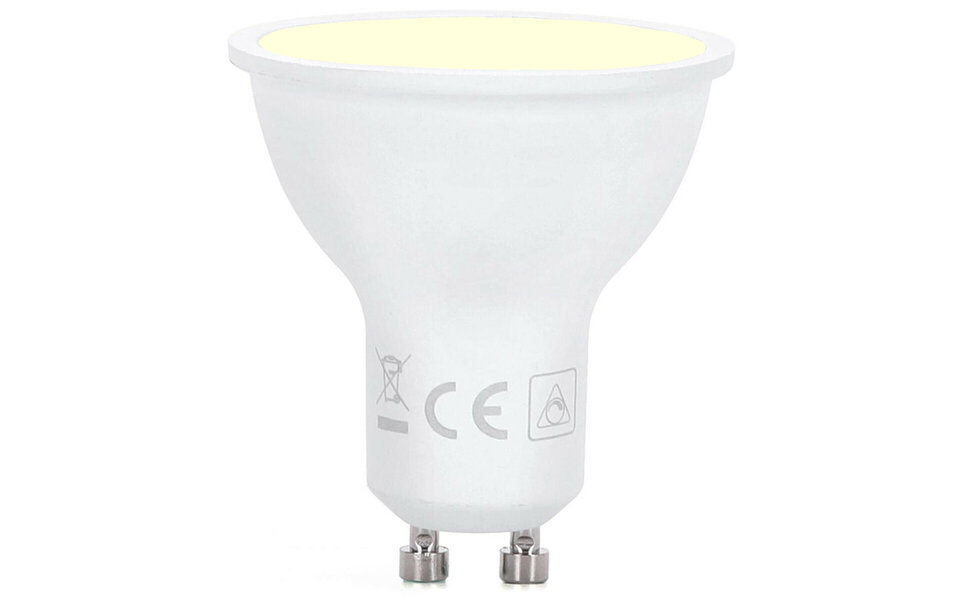 HLW LED Dimbare LED Spot 5W - Slimme Wifi LED Lamp Warm Wit 3000K GU10